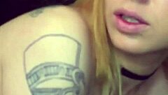 Clockwork Bleu shakes her big ass in amateur tease