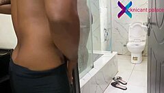 i catch stepdad watching my shower so i let him fuck and squirt hard