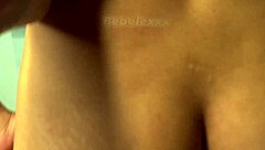 i'm poundin blue pans big tits shakin wild in doggystyle her tight pussy grippin me so good