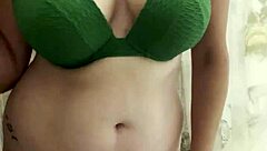 i'm in shower rubbing my big tits with vibrator solo bliss