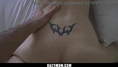 STEPMOM UNLEASHES NASTY CRAVINGS ON SON WITH BIG TITS BLOWJOB