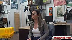 glasses babe spying on group bangs with monster cocks hidden cam style