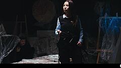 italian babe layla scarlett tricked into handjob time stop freeze 😈🛑