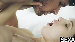 wanna see this brunette beauty suck cock then ride to orgasms?