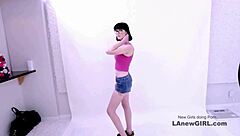 sultry brunette model pounded hard at casting 😈💦