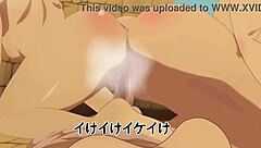 Aqua and Megumin go naked for wild hentai sex trio!