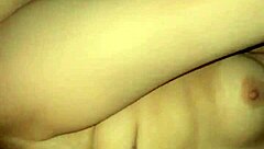 amateur girl bends for massive cock stretching her tight ass anally