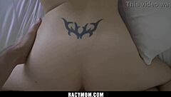 STEPMOM UNLEASHES NASTY CRAVINGS ON SON WITH BIG TITS BLOWJOB