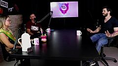 Blonde Brazilian Swingers Play BDSM Games with Toys in Lingerie