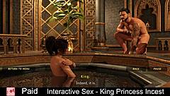 hey king you claim your princess in this interactive sex game now