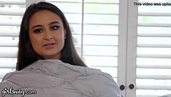 Eliza Ibarra's stepmom catches our lesbian 3some face sit fingering lick fest - join the milf pussy rimjob?