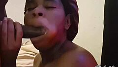 i kept sucking that huge cock until hot cum filled my mouth completely