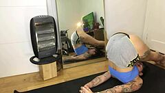 Damn this sexy girl changes masturbates yoga hairy pits ugh