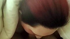 mtf asian redhead shemale lexa deepthroats wolfdaddy901 bareback anal creampie cowgirl ride