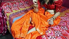 hey cute saree bhabhi you're getting playful with devar after that ice massage turns into rough fun...