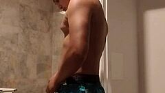 yo check out this steamy shower part 1 getting all slippery and fun