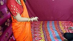 hey cute saree bhabhi you're getting playful with devar after that ice massage turns into rough fun...