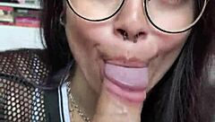 blue eyed babe deepthroats wellington prado's huge cock so sloppy 😍🍆💦