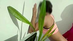 he hires the petite latina cleaning girl his wife brought home