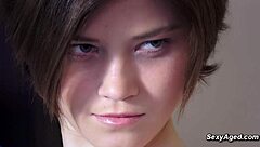 busty ukrainian teen gets her big tits bouncing while old man fucks doggystyle