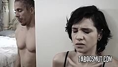 pervy boss gonna pop virgin babysitter's cherry with his huge cock?