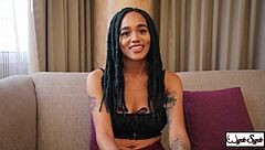 Julie Kay's trimmed pussy takes King Noire's dick! 🍆🔥