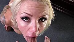 whoa nina elle's huge fake tits bounce in nylon as she gets sloppy roughed 😍💦