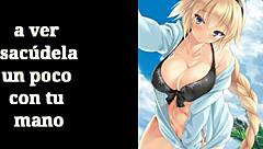 jeanne d'arc from fate whispers spanish joi commands step by step