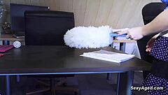 busty ukrainian teen gets her big tits bouncing while old man fucks doggystyle