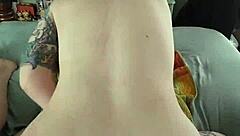 girlfriend wakes up horny and rides my huge cock cowgirl style all morning long