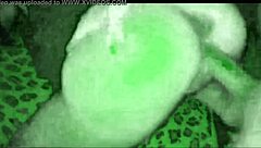 night vision catches this skinny big ass big tits wife bent over taking monster cock doggystyle closeup