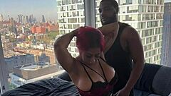 my masseuse's fat ebony ass surprise turns into bbc worship pounding part 1