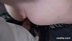 perfect czech teen gets tempted in mall, clothes ripped for hardcore pov shag