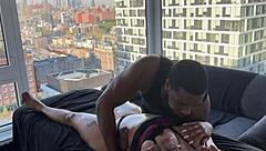 my masseuse's fat ebony ass surprise turns into bbc worship pounding part 1