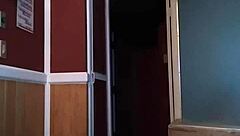 dominant feet slam heavy into swollen balls repeatedly