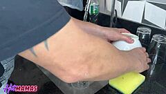 agatha mama milf loves huge cock anal in steamy threesome 🔥🍑💦