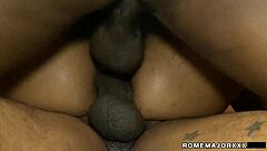 sadie santana and rome major moe johnson team curvy brunette for double heat