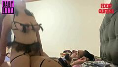 me ata fuerte la chubby latina en bondage me domina y lleno su concha de leche