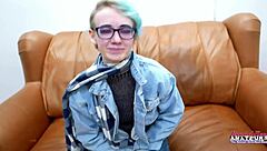 blue haired raven your shaved pussy gets fingered hard then fucked till you swallow my cum 😍💦