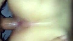 brunette shakes her huge round ass while sitting down slowly in closeup view from every angle perfectly captured on video