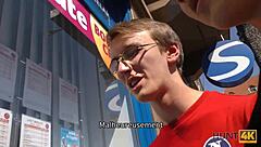 hunt4k. lame cuck watches his girl fuck stranger outdoors for cash