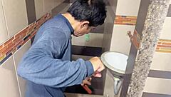 yo busty teen stepdaughter squirts new year load for old stepdad's cock