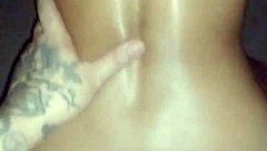 He runs into ex girlfriend and bends her over for wild anal assfucking session full of moans and screams