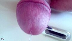 Seductive Close-Up Fetish of Pissing Straight into the Sink