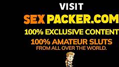 Big tits latina slut bounces on huge white cock in raw pov cowgirl tape