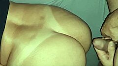 creampie my sleeping mature wife's huge ass on homemade bed cam