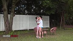 hey aya mikami you sultry japanese slut sucking cock outdoors?