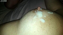 hot wife flashes big tits begs massive cumshot cuck licks slow motion