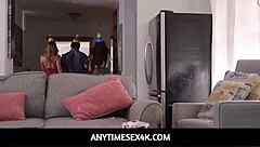 on her birthday teen gets freeused fucked by siblings pussy tits blowjob