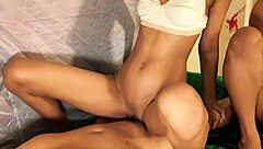 Ever watched a homemade ffm threesome this hot and rough with licks?